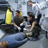 "Decompressed" -- When a deep sea diver is murdered on the job, his body and suspected co-workers must remain in a high-tech decompression chamber for four days, leaving the NCIS team to complete an unorthodox investigation from outside the tank, on NCIS, Tuesday, Feb. 9 (8:00-9:00 PM, ET/PT), on the CBS Television Network. Pictured left to right: David Paladino, Henderson Wade, Maya Stojan and Greg Sereno Photo: Sonja Flemming/CBS ÃÂ©2016 CBS Broadcasting, Inc. All Rights Reserved