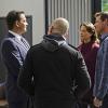 "Loose Cannons" -- Dinozzo pays Jeanne Benoit (Scottie Thompson) a visit as he chases a lead involving doctors in Sudan, on NCIS, Tuesday, Feb. 23 (8:00-9:00 PM, ET/PT), on the CBS Television Network. Pictured left to right: Michael Weatherly, Jon Cryer, Scottie Thompson and David Chisum  Photo: Sonja Flemming/CBS ÃÂ©2016 CBS Broadcasting, Inc. All Rights Reserved