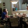 "After Hours" -- McGee (Sean Murray , left) and Delilah (Margo Harshman, right) argue over the importance of not discussing work during dinner, on NCIS, Tuesday, March 1 (8:00-9:00 PM, ET/PT), on the CBS Television Network. Photo: Sonja Flemming/CBS ÃÂ©2016 CBS Broadcasting, Inc. All Rights Reserved
