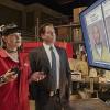 "Return to Sender" -- Gibbs and Senior FBI Agent T.C. Fornell unite after two British prisoners, including a former spy, escape and arrive stateside via a shipping container.  Also, McGee is busy apartment hunting and determined to find out how DiNozzo (Michael Weatherly, right) purchased his lavish place, on NCIS, Tuesday, April 19 (8:00-9:00 PM, ET/PT), on the CBS Television Network. Also pictured: Pauley Perrette (left) Photo: Bill Inoshita/CBS ÃÂ©2016 CBS Broadcasting, Inc. All Rights Reserved