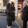 "Homefront" -- When a 14-year-old foils a home invasion, Gibbs suspects the teenager is withholding pertinent details.  Also, Director Vance and Senior FBI Agent Fornell travel to London as part of the ongoing escaped British spy case, on NCIS, Tuesday, May 3 (8:00-9:00 PM, ET/PT), on the CBS Television Network.    The episode features an appearance by First Lady Michelle Obama as she welcomes Gibbs and the wife of a Marine to the White House for a "Joining Forces" roundtable with military spouses.  "Joining Forces" is a nationwide initiative calling all Americans to rally around service members, veterans and their families and support them through wellness, education and employment opportunities.  Pictured: First Lady Michelle Obama films a scene  with Mark Harmon and Reiko Aylesworth for the May 3rd episode of NCIS in support of "Joining Forces" in the Blue Room of the White House, April 11, 2016.   Photo: Official White House Photo by Lawrence Jackson via CBS.  ÃÂ©2016 CBS Broadcasting, Inc. All Rights Reserved