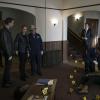 "Dead Letter" -- The NCIS team, alongside the FBI and MI6, continue an international manhunt for an escaped British spy who has left one colleague fighting for their life in ICU, on NCIS, Tuesday, May 10 (8:00-9:00 PM, ET/PT), on the CBS Television Network. Sarah Clarke guest stars as FBI Special Agent Tess Monroe and Duane Henry guest stars as MI6 Officer Clayton Reeves. Pictured: Mark Harmon as Jethro Gibbs, Sean Murray as Timothy McGee, Emily Wickersham as Eleanor Bishop, David McCallum as Dr. Donald "Ducky" Mallard, Michael Weatherly as Tony DiNozzo.  Photo: Jace Downs/CBS ÃÂ©2016 CBS Broadcasting, Inc. All Rights Reserved