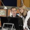 "Dead Letter" -- The NCIS team, alongside the FBI and MI6, continue an international manhunt for an escaped British spy who has left one colleague fighting for their life in ICU, on NCIS, Tuesday, May 10 (8:00-9:00 PM, ET/PT), on the CBS Television Network. Sarah Clarke guest stars as FBI Special Agent Tess Monroe and Duane Henry guest stars as MI6 Officer Clayton Reeves. Pictured:  Sean Murray as Timothy McGee, Emily Wickersham as Eleanor Bishop.  Photo: Jace Downs/CBS ÃÂ©2016 CBS Broadcasting, Inc. All Rights Reserved