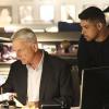 "Being Bad" -- NCIS uncovers a bomb plot and a long-running theft ring while investigating a death at a Quantico reunion. Also Torres and Quinn adjust to life on Gibbs\' team, including new seating arrangements in the squad room, on NCIS, Tuesday, Sept. 27 (8:00-9:00, ET/PT), on the CBS Television Network. Pictured: Mark Harmon, Wilmer Valderrama. Photo: Patrick McElhenney/CBS ÃÂ©2016 CBS Broadcasting, Inc. All Rights Reserved