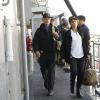 "Love Boat" -- After the body of a navy lieutenant is discovered aboard a destroyer during a tiger cruise, when civilian guests are allowed to spend the night on the ship, Gibbs, Quinn and Palmer travel out to sea to investigate. Also, McGee contemplates the perfect proposal for Delilah Fielding (Margo Harshman), on NCIS, Tuesday, Oct. 11 (8:00-9:00 PM, ET/PT), on the CBS Television Network. Pictured: Mark Harmon, Jennifer Esposito. Photo: Bill Inoshita/CBS ÃÂ©2016 CBS Broadcasting, Inc. All Rights Reserved