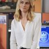 "Love Boat" -- After the body of a navy lieutenant is discovered aboard a destroyer during a tiger cruise, when civilian guests are allowed to spend the night on the ship, Gibbs, Quinn and Palmer travel out to sea to investigate. Also, McGee contemplates the perfect proposal for Delilah Fielding (Margo Harshman), on NCIS, Tuesday, Oct. 11 (8:00-9:00 PM, ET/PT), on the CBS Television Network.  Pictured: Emily Wickersham.   Photo: Sonja Flemming/CBS ÃÂ©2016 CBS Broadcasting, Inc. All Rights Reserved