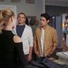 "Enemy Combatant" -- After NCIS Agent Bishop is sent to Gitmo to gather evidence for a Navy chaplain murder case, she questions her previous work at the NSA. Also, Bishop\'s brothers, John and Robert (Jesse Bradford and Jesse Johnson), visit for the Thanksgiving holiday and pester her co-workers to find out who she is dating, on NCIS, Tuesday, Nov. 22 (8:00-9:00 PM, ET/PT), on the CBS Television Network.  Pictured: Emily Wickersham, Jesse Johnson, Jesse Bradford, Ryan Doom.  Photo: Monty Brinton/CBS ÃÂ©2016 CBS Broadcasting, Inc. All Rights Reserved