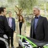 "One Book, Two Covers" -- Torres must rely on old case notes and contacts after a Marine\'s murder is linked to a former dirt bike gang he joined for a year-long undercover operation, on NCIS, Tuesday, April 18 (8:00-9:00 PM, ET/PT) on the CBS Television Network. Pictured: Sean Murray, Jennifer Esposito, Mark Harmon.   Photo: Sonja Flemming/CBS ÃÂ©2017 CBS Broadcasting, Inc. All Rights Reserved