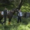 "Beastmaster" -- After a Marine Sergeant is found murdered in a National Park, Gibbs and the NCIS team partner with Mounted Police Sergeant May Dawson (Elisabeth RÃÂ¶hm) to solve a string of related crimes in the park, on NCIS, Tuesday, May 2 (8:00-9:00 PM, ET/PT) on the CBS Television Network. Pictured: Mark Harmon, Elisabeth RÃÂ¶hm, Wilmer Valderrama.    Photo: Michael Yarish/CBS ÃÂ©2017 CBS Broadcasting, Inc. All Rights Reserved