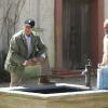 "Rendezvous" -- Gibbs, McGee and Torres travel to a remote area of Paraguay, controlled by a violent group of rebels, in an attempt to locate a missing Navy Seal who disappeared during an unsanctioned trip, on the 14th season finale of NCIS, Tuesday, May 16 (8:00-9:00 PM, ET/PT) on the CBS Television Network. Pictured:  Mark Harmon.   Photo: Michael Yarish/CBS ÃÂ©2017 CBS Broadcasting, Inc. All Rights Reserved