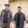 "Rendezvous" -- Gibbs, McGee and Torres travel to a remote area of Paraguay, controlled by a violent group of rebels, in an attempt to locate a missing Navy Seal who disappeared during an unsanctioned trip, on the 14th season finale of NCIS, Tuesday, May 16 (8:00-9:00 PM, ET/PT) on the CBS Television Network. Pictured:  Sean Murray,  Wilmer Valderrama. Photo: Michael Yarish/CBS ÃÂ©2017 CBS Broadcasting, Inc. All Rights Reserved
