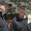 "Twofer" -- NCIS is called in to investigate when the body of a missing Navy Lieutenant who disappeared a year and a half ago is located by a cemetery grounds crew while they are relocating caskets on the property. Also, Gibbs and McGee must pass a psych evaluation with Doctor Grace Confalone (Laura San Giacomo) before officially resuming all work responsibilities, on NCIS, Tuesday, Oct. 3 (8:00-9:00 PM, ET/PT) on the CBS Television Network. Pictured: Sean Murray, \Mark Harmon.   Photo: Patrick McElhenney/CBS ÃÂ©2017 CBS Broadcasting, Inc. All Rights Reserved