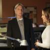 "Fake It \'Til You Make It" -- After Reeves sees his friend get kidnapped, the NCIS team discovers the primary suspect disappeared two days ago with confidential military information. Also, an embarrassing photo from McGee\'s teenage years becomes a popular meme, on NCIS, Tuesday, Oct. 24 (8:00-9:00 PM, ET/PT) on the CBS Television Network. Pictured:   Mark Harmon, Maria Bello.   Photo: Monty Brinton/CBS ÃÂ©2017 CBS Broadcasting, Inc. All Rights Reserved