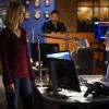 "Voices" -- An NCIS person of interest in a bribery and fraud case is found murdered after a runner is led to his body by a strange voice. Also, McGee and Delilah disagree on whether to find out the baby\'s sex or keep it a surprise, on NCIS, Tuesday, Nov. 14 (8:00-9:00 PM, ET/PT) on the CBS Television Network. Pictured: Laura Regan, Mark Harmon.   Photo: Cliff Lipson/CBS ÃÂ©2017 CBS Broadcasting, Inc. All Rights Reserved