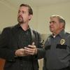 "Ready or Not" -- The team\'s Thanksgiving plans are put on hold while they track an elusive international arms dealer in D.C. who recently murdered an MI6 officer who was Sloane\'s close friend. Also, Abby races Delilah (Margo Harshman) to the hospital when her labor starts three weeks early, on NCIS, Tuesday, Nov. 21 (8:00-9:00 PM, ET/PT) on the CBS Television Network. Pictured: Sean Murray, Dan Lauria  Photo: Michael Yarish/CBS ÃÂ©2017 CBS Broadcasting, Inc. All Rights Reserved