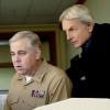 "Dark Secrets" -- After a seemingly happy and successful Navy Lieutenant appears to have taken her own life, Gibbs and the team conduct a thorough investigation, interviewing family and friends from her past and present, on NCIS, Tuesday, Jan. 9 (8:00-9:00 PM, ET/PT) on the CBS Television Network. Patrick Labyorteaux guest stars as JAG Navy Captain Bud Roberts, Jr, who worked with the deceased. Pictured:  Patrick Labyorteaux, Mark Harmon   Photo: Eddy Chen/CBS ÃÂ©2017 CBS Broadcasting, Inc. All Rights Reserved
