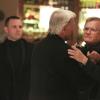 "Handle With Care" -- Gibbs and the team work to clear the name of retired Marine Sergeant John Ross (THE PRICE IS RIGHT host Drew Carey) when cyanide is found in one of the hundreds of care packages he sends to active-duty Marines, on NCIS, Tuesday, March 6 (8:00-9:00 PM, ET/PT) on the CBS Television Network. In real life, guest star Drew Carey served in the Marine Reserves for six years. Pictured: Mark Harmon, Drew Carey.   Photo: Michael Yarish/CBS ÃÂ©2018 CBS Broadcasting, Inc. All Rights Reserved