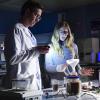 "Death From Above" -- The NCIS headquarters are evacuated after the team discovers a body as well as bomb materials on the roof of the squad room. Also, the team reads the first draft of Ducky\'s book, on NCIS, Tuesday, March 27 (8:00-9:00 PM, ET/PT) on the CBS Television Network. Pictured: Brian Dietzen, Emily Wickersham.  Photo: Monty Brinton/CBS ÃÂ©2018 CBS Broadcasting, Inc. All Rights Reserved