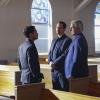 "The Numerical Limit" -- Gibbs is granted protective custody of a 10-year-old orphaned refugee, Elena (Lily Rose Silver), when an NCIS case reveals she is the target of a violent gang, on NCIS, Tuesday, April 3 (8:00-9:00 PM, ET/PT) on the CBS Television Network. Pictured: Luis Jose Lopez, Sean Murray, Mark Harmon. Photo: Sonja Flemming/CBS ÃÂ©2018 CBS Broadcasting, Inc. All Rights Reserved