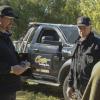 ÃÂ¢Ã¢ÂÂ¬ÃÂSight UnseenÃÂ¢Ã¢ÂÂ¬ÃÂ ÃÂ¢Ã¢ÂÂ¬" NCIS searches for a petty officer suspected of assault who escapes when the sheriff transporting him crashes into a lake. Also, Torres works closely with Annie Barth (Marilee Talkington), a key blind witness who heard vital evidence needed to solve the case, on the milestone 350th episode of NCIS, Tuesday, April 17 (8:00-9:00 PM, ET/PT) on the CBS Television Network.  Pictured: Sean Murray, Mark Harmon,  Photo: Patrick McElhenney/CBS ÃÂÃÂ©2018 CBS Broadcasting, Inc. All Rights Reserved