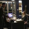 "Sight Unseen" -- NCIS searches for a petty officer suspected of assault who escapes when the sheriff transporting him crashes into a lake. Also, Torres works closely with Annie Barth (Marilee Talkington), a key blind witness who heard vital evidence needed to solve the case, on the milestone 350th episode of NCIS, Tuesday, April 17 (8:00-9:00 PM, ET/PT) on the CBS Television Network.  Pictured: Emily Wickersham, Mark Harmon.  Photo: Patrick McElhenney/CBS ÃÂ©2018 CBS Broadcasting, Inc. All Rights Reserved