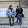 "Tailing Angie" -- When the lead suspect of an unsolved and high-profile robbery case is released from prison, the NCIS team resumes their investigation with an undercover stakeout, on NCIS, Tuesday, Dec. 4 (8:00-9:00 PM, ET/PT) on the CBS Television Network.  Pictured: Cassi Thomson, Maria Bello.    Photo: Michael Yarish/CBS ÃÂ©2018 CBS Broadcasting, Inc. All Rights Reserved