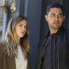 "Tailing Angie" -- When the lead suspect of an unsolved and high-profile robbery case is released from prison, the NCIS team resumes their investigation with an undercover stakeout, on NCIS, Tuesday, Dec. 4 (8:00-9:00 PM, ET/PT) on the CBS Television Network.  Pictured: Emily Wickersham, Wilmer Valderrama.    Photo: Michael Yarish/CBS ÃÂ©2018 CBS Broadcasting, Inc. All Rights Reserved