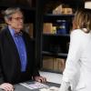 "Silent Service" -- Director Vance is notified by the Pentagon that the nuclear submarine Gibbs and Bishop are aboard to conduct a murder investigation has gone radio silent, on NCIS Tuesday, March 26 (8:00-9:00 PM, ET/PT) on the CBS Television Network. Series star Rocky Carroll directed the episode. Pictured: David McCallum, Maria Bello.  Photo: Cliff Lipson/CBS ÃÂ©2019 CBS Broadcasting, Inc. All Rights Reserved
