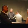 "Perennial" -- Following an active shooter lockdown at a naval hospital, the NCIS team searches for a suspect who fled the scene. Also, someone from Sloane\'s past was inside the hospital and is a key witness in the case, on NCIS, Tuesday, April 9 (8:00-9:00 PM, ET/PT) on the CBS Television Network.  Pictured: Rocky Carroll, Maria Bello. Photo: Sonja Flemming/CBS ÃÂ©2019 CBS Broadcasting, Inc. All Rights Reserved