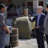 "Someone Else\'s Shoes" -- The NCIS team links a bizarre crime scene at Arlington National Cemetery to a string of attacks on homeless veterans. Also, Vance orders McGee, Bishop and Torres to complete hours of evidence garage cleanup duty for withholding information, on NCIS, Tuesday, Oct. 15 (8:00-9:00 PM, ET/PT) on the CBS Television Network. Pictured: Joseph Lee Anderson as Marine Lance Corporal Bernard "Barney" Ernest Williams,  Mark Harmon as NCIS Special Agent Leroy Jethro Gibbs, Sean Murray as NCIS Special Agent Timothy McGee.  Photo: Cliff Lipson/CBS ©2019 CBS Broadcasting, Inc. All Rights Reserved