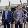"Someone Else\'s Shoes" -- The NCIS team links a bizarre crime scene at Arlington National Cemetery to a string of attacks on homeless veterans. Also, Vance orders McGee, Bishop and Torres to complete hours of evidence garage cleanup duty for withholding information, on NCIS, Tuesday, Oct. 15 (8:00-9:00 PM, ET/PT) on the CBS Television Network. Pictured: Mark Harmon as NCIS Special Agent Leroy Jethro Gibbs,  Sean Murray as NCIS Special Agent Timothy McGee. Photo: Cliff Lipson/CBS ©2019 CBS Broadcasting, Inc. All Rights Reserved