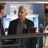 "IRL" -- The NCIS team investigates a petty officer\'s murder that was live-streamed on a popular gaming app. Also, Gibbs watches his 11-year-old neighbor, Phineas (Jack Fisher), when his mom must leave on a last-minute trip, on NCIS, Tuesday, Nov. 26 (8:00-9:00 PM, ET/PT) on the CBS Television Network. Pictured: Sean Murray as NCIS Special Agent Timothy McGee, Mark Harmon as NCIS Special Agent Leroy Jethro Gibbs,  Diona Reasonover as Forensic Scientist Kasie Hines. Photo: Patrick McElhenney/CBS ©2019 CBS Broadcasting, Inc. All Rights Reserved.