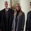 "IRL" -- The NCIS team investigates a petty officer\'s murder that was live-streamed on a popular gaming app. Also, Gibbs watches his 11-year-old neighbor, Phineas (Jack Fisher), when his mom must leave on a last-minute trip, on NCIS, Tuesday, Nov. 26 (8:00-9:00 PM, ET/PT) on the CBS Television Network. Pictured: Mark Harmon as NCIS Special Agent Leroy Jethro Gibbs, Emily Wickersham  as NCIS Special Agent Eleanor "Ellie" Bishop, Wilmer Valderrama as NCIS Special Agent Nicholas "Nick" Torres.  Photo: Patrick McElhenney/CBS ©2019 CBS Broadcasting, Inc. All Rights Reserved.