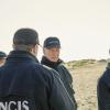 "Flight Plan" -- The NCIS team investigates an F-18 crash and the subsequent disappearance of the pilot who operated the aircraft. Also, McGee reluctantly discusses a very personal decision with his teammates, on NCIS, Tuesday, Jan. 14 (8:00-9:00 PM, ET/PT) on the CBS Television Network. Pictured: Emily Wickersham as NCIS Special Agent Eleanor "Ellie" Bishop, Mark Harmon as NCIS Special Agent  Leroy Jethro Gibbs, Wilmer Valderrama as NCIS Special Agent Nicholas "Nick" Torres,  Sean Murray as NCIS Special Agent Timothy McGee . Photo: Cory Osborne/CBS ©2019 CBS Broadcasting, Inc. All Rights Reserved.