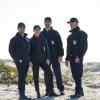 "Flight Plan" -- The NCIS team investigates an F-18 crash and the subsequent disappearance of the pilot who operated the aircraft. Also, McGee reluctantly discusses a very personal decision with his teammates, on NCIS, Tuesday, Jan. 14 (8:00-9:00 PM, ET/PT) on the CBS Television Network. Pictured: Wilmer Valderrama as NCIS Special Agent Nicholas "Nick" Torres,  Emily Wickersham as NCIS Special Agent Eleanor "Ellie" Bishop,  Sean Murray as NCIS Special Agent Timothy McGee,  Mark Harmon as NCIS Special Agent  Leroy Jethro Gibbs. Photo: Cory Osborne/CBS ©2019 CBS Broadcasting, Inc. All Rights Reserved.