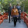 "The Penelope Papers" -- The line between McGee's personal and professional life is blurred when NCIS uncovers a connection between his grandmother and the murder of a Navy lieutenant, on NCIS, Tuesday, Oct. 4 (8:00-9:00 PM, ET/PT) on the CBS Television Network. Lily Tomlin guest stars as Penelope Langston, McGee's grandmother.
Pictured left to right: Sean Murray, Lily Tomlin and Michael Weatherly
Photo: Cliff Lipson/CBS 
©2011 Broadcasting Inc. All Rights Reserved