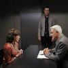 “The Penelope Papers” --  "The Penelope Papers" - The line between McGee's personal and professional life is blurred when NCIS uncovers a connection between his grandmother and the murder of a Navy lieutenant, on NCIS, Tuesday, Oct. 4 (8:00-9:00 PM, ET/PT) on the CBS Television Network. Lily Tomlin guest stars as Penelope Langston, McGee's grandmother.
Pictured left to right: Lily Tomlin, Sean Murray and Mark Harmon
Photo: Sonja Flemming/CBS
©2011 CBS Broadcasting Inc. All Rights Reserved