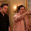 NEW GIRL:  Nick (Jake Johnson, L) watches as Bearclaw (guest star Josh Gad, R) confronts Jess in the &quot;Katie&quot; season premiere episode of NEW GIRL airing Tuesday, Sept. 25 (9:00-9:30 PM ET/PT) on FOX. &#xa9;2012 Fox Broadcasting Co.  Cr:  Jennifer Clasen/FOX