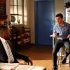 NEW GIRL:  Schmidt (Max Greenfield, C) tells Nick (Jake Johnson, R) and Winston (Lamorne Morris, L) about his plan to pretend to be one of Presidential candidate Mitt Romney's sons to date a beautiful Republican in the &quot;Fluffer&quot; episode of NEW GIRL airing Tuesday, Oct. 2 (9:00-9:30 PM ET/PT) on FOX.  &#xa9;2012 Fox Broadcasting Co.  Cr: Greg Gayne/FOX
