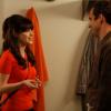 NEW GIRL:  Jess (Zooey Deschanel, L) tells Nick (Jake Johnson, R) about her night with Sam in the &quot;Fluffer&quot; episode of NEW GIRL airing Tuesday, Oct. 2 (9:00-9:30 PM ET/PT) on FOX.  &#xa9;2012 Fox Broadcasting Co.  Cr: Greg Gayne/FOX