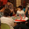 NEW GIRL:  Jess (Zooey Deschanel, third from R) and Schmidt (Max Greenfield, third from L) hang out with their new neighbors (Guest stars:  Charlie Saxton (R), Jinny Chung (second from R), Jasmine Di Angelo, second from L) in the &quot;Neighbors&quot; episode of NEW GIRL airing Tuesday, Oct. 2 (9:00-9:30 PM ET/PT) on FOX. &#xa9;2012 Fox Broadcasting Co.  Cr: Greg Gayne/FOX