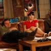 NEW GIRL:  L-R:  Nick (Jake Johnson), Jess (Zooey Deschanel) and Winston (Lamorne Morris) meet their new neighbors in the &quot;Neighbors&quot; episode of NEW GIRL airing Tuesday, Oct. 2 (9:00-9:30 PM ET/PT) on FOX.  &#xa9;2012 Fox Broadcasting Co.  Cr: Greg Gayne/FOX