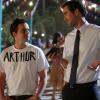 NEW GIRL:  Nick (Jake Johnson, L) talks to Sam (guest star David Walton, R) about Sam's relationship with Jess in the &quot;Halloween&quot; episode of NEW GIRL airing Tuesday, Oct. 30 (9:00-9:30 PM ET/PT) on FOX.  &#xa9;2012 Fox Broadcasting Co.  Cr:  Greg Gayne/FOX