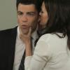 NEW GIRL:  Schmidt (Max Greenfield, L) begins a "50 Shades of Grey"- type relationship with his corporate boss (guest star Carla Gugino, R) in the "Menzies" episode of NEW GIRL airing Tuesday, Nov. 13 (9:00-9:30 PM ET/PT) on FOX.  ©2012 Fox Broadcasting Co.  Cr:  Patrick McElhenney/FOX