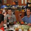 NEW GIRL:  Schmidt (Max Greenfield, L) invites his cousin Big Schmidt (guest star Rod Riggle, R) to Thanksgiving dinner in the "Thanksgiving" episode of NEW GIRL airing Tuesday, Nov. 20 (9:00-9:30 PM ET/PT) on FOX.  ©2012 Fox Broadcasting Co.  Cr:  Ray Mickshaw/FOX