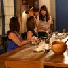 NEW GIRL:  Jess (Zooey Deschanel, R) gets some good news from her friends, Sadie (guest star June Diane Raphael, C), and Melissa (guest star Kay Cannon, L)  in the &quot;Eggs&quot; episode of NEW GIRL airing Tuesday, Nov. 27 (9:00-9:30 PM ET/PT) on FOX.   &#xa9;2012 Fox Broadcasting Co.  Cr:  Greg Gayne/FOX