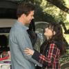 NEW GIRL:  Jess (Zooey Deschanel, R) and Sam (guest star David Walton, L) get away for a weekend in the "Cabin" episode of NEW GIRL airing Tuesday, Jan. 8 (9:00-9:30 PM ET/PT) on FOX.  ©2012 Fox Broadcasting Co.  Cr: Patrick McElhenney/FOX