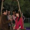 NEW GIRL:  The gang (L-R:  Jake Johnson, Max Greenfield, Lamorne Morris and Zooey Deschanel) reflect on their big party in the &quot;TinFinity&quot; episode of NEW GIRL airing Tuesday, Feb. 26 (9:00-9:30 PM ET/PT) on FOX. &#xa9;2013 Fox Broadcasting Co.  Cr: Patrick McElhenney/FOX
