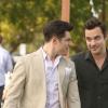 NEW GIRL:  Schmidt (Max Greenfield, L) and Nick (Jake Johnson, R) run through the details for their big party in the &quot;TinFinity&quot; episode of NEW GIRL airing Tuesday, Feb. 26 (9:00-9:30 PM ET/PT) on FOX. &#xa9;2013 Fox Broadcasting Co.  Cr: Patrick McElhenney/FOX