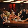 NEW GIRL:  Jess (Zooey Deschanel, L) visits Nick (Jake Johnson, C) during his big marketing campaign to promote the bar and meets his beautiful boss (guest star Odette Annable, R) in the &quot;Guys Night&quot; episode of NEW GIRL airing Tuesday, March 12 (9:00-9:30 PM ET/PT) on FOX.  &#xa9;2013 Fox Broadcasting Co.  Cr:  Ray Mickshaw/FOX